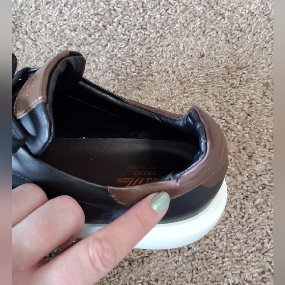 Good Man Brand Legend London Black Leather Men's Shoes - Picture 12 of 14